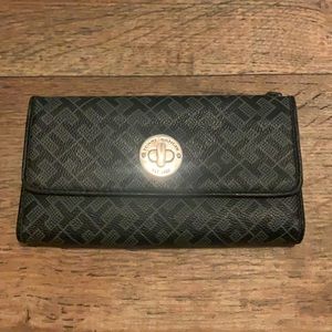 Tommy Hilfiger Black And Gray Wallet